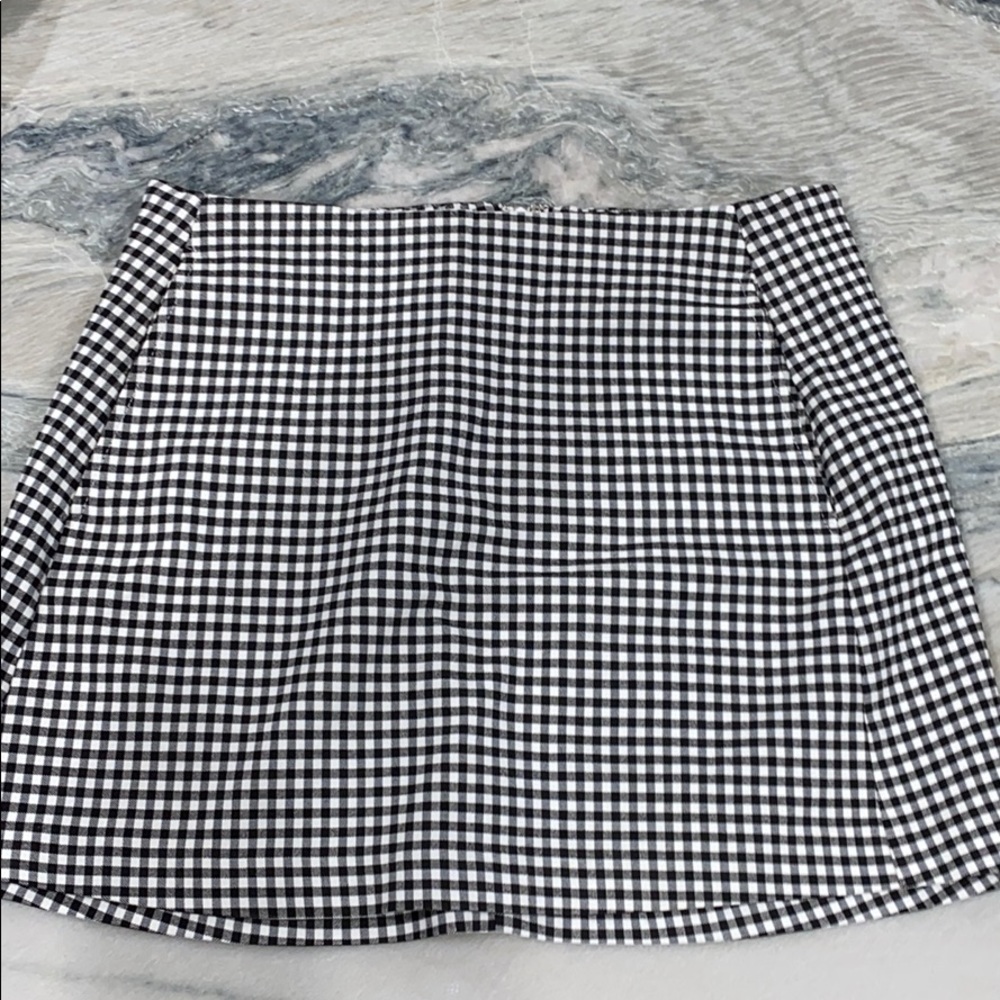 Urban outfitters plaid mini skirt